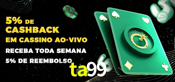 Promoções do cassino ao Vivo ta99